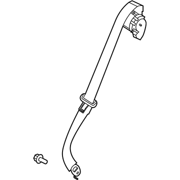 Lincoln LB5Z-78611B64-CA Seat Belt Assembly