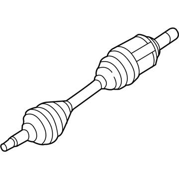 Ford FB5Z-3B437-B Shaft - Front Axle