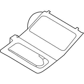 Ford 7M5Z-58045A36-AE Console Assembly - Overhead