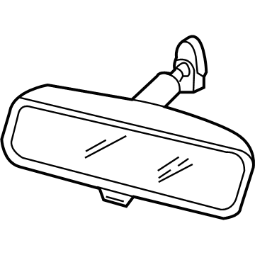 Ford 6U5Z-17700-A Mirror Assembly - Rear View - Inner