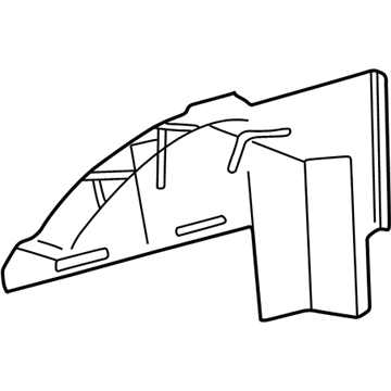 Ford YC3Z-7827886-AC Panel - Wheelhouse