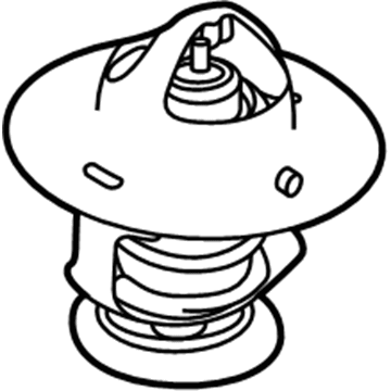 Ford 7L3Z-8575-E Thermostat Assembly