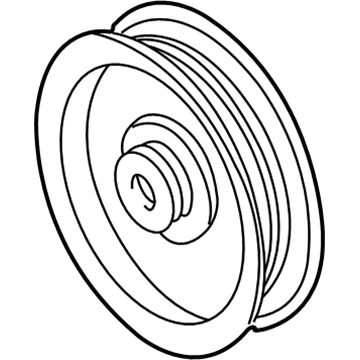 Ford E57Y-3A733-A Pulley - Power Steering