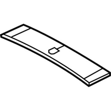 Lincoln AE9Z-74502F30-CA Panel Assembly - Roof Trim Front
