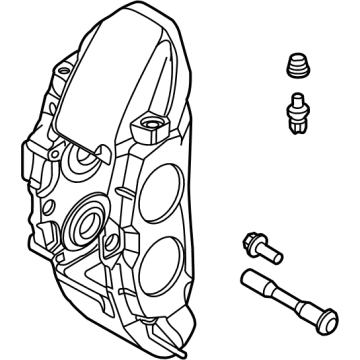 Ford LJ9Z-2B121-A Caliper Assembly - Brake - Less Pad