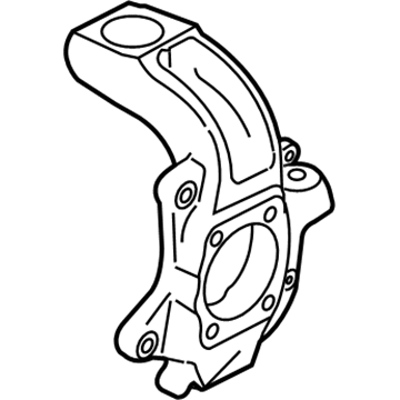 Ford 8G1Z-3K185-R Knuckle - Front Wheel