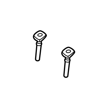 Ford JU5Z-96610A16-AG Sleeve - Headrest Guide