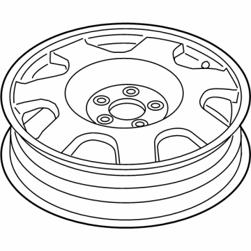 Ford FR3Z-1007-G Wheel Assembly