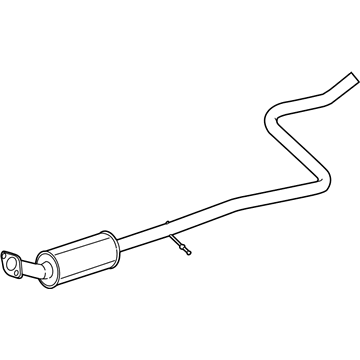 Ford DV2Z-5230-E Muffler Assembly