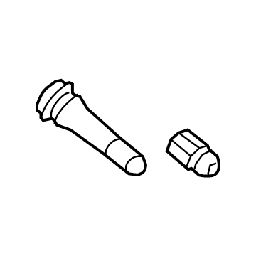 Ford F2GZ-1700-C Valve Stem F2GZ-1700-C Ford Valve Stem Illustration 1 of 1