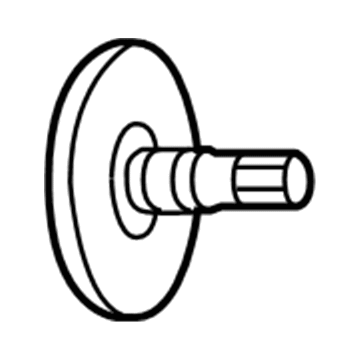 Ford 2L3Z-3220-AB Shaft - Front Axle