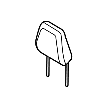 Ford PJ6Z-58611A08-BB Head Rest Assembly
