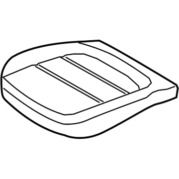 Ford PJ6Z-7862900-BB Cover Assembly - Seat Cushion