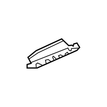 Ford HC3Z-2552166-B Upper Bracket, Driver Side HC3Z-2552166-B Ford Upper Bracket, Driver Side Illustration 1 of 1