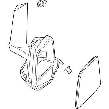 Ford DT1Z-17682-U Mirror Assembly - Rear View Outer