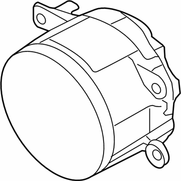 Ford 4F9Z-15200-AA Lamp Assembly - Fog - Front
