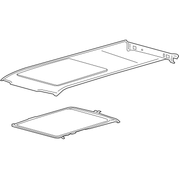 Lincoln JL1Z-7850202-A Panel Assembly - Roof