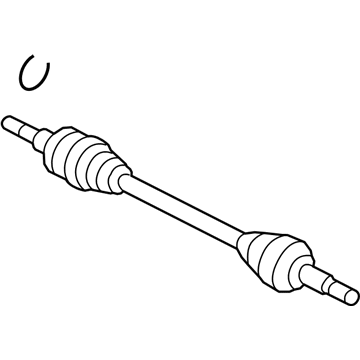 Ford 8L8Z-4K138-A Shaft Assembly