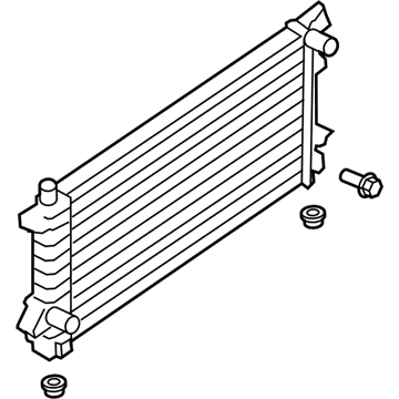 Ford CL1Z-8005-A Radiator Assembly