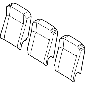 Ford CK4Z-9966801-P Pad - Rear Seat Back
