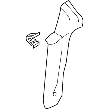 Ford DM5Z-5852018-AA Trim - C Pillar