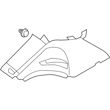 Ford DM5Z-5831010-AA Trim - D Pillar