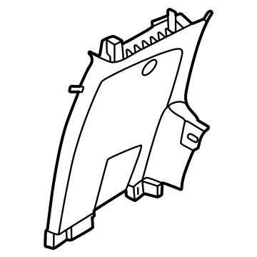 Ford N1WZ-6031004-CB Upper Pillar Trim