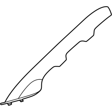 Ford N1WZ-2603598-DA Windshield Pillar Trim