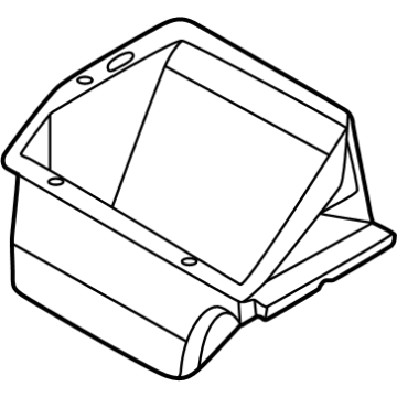 Ford KB3Z-2640380-AA Insulator - Sound, Passenger Side