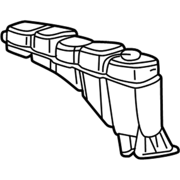 Ford 2C3Z-8A080-AA Tank Assembly - Radiator Overflow