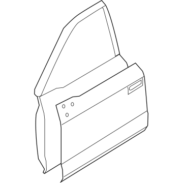 Ford FL3Z-1620124-C Door Assembly - Front