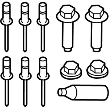Mercury 6E5Z-5019-A Cross Member Assembly