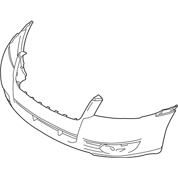 Mercury 8T5Z-17D957-AAPTM Bumper Assembly - Front