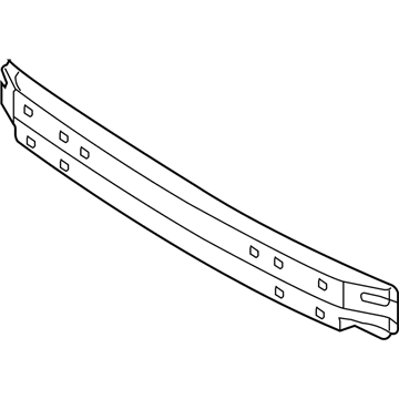 Mercury 8G1Z-17757-A Bumper Assembly - Front