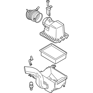 Ford FV6Z-9600-B Cleaner Assembly - Air