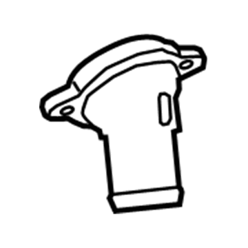 Ford BR3Z-8592-Q Connection Water Outlet