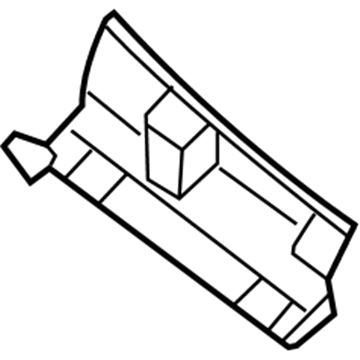 Ford 7F9Z-7402409-A Deflector - Water