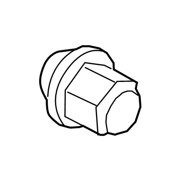 Ford ACPZ-1012-M Nut - Wheel
