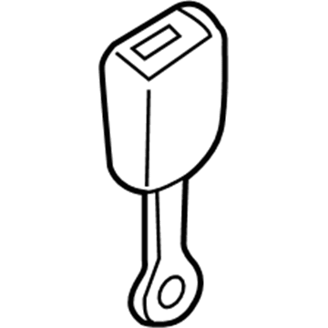 Ford 2T1Z-5860045-A Belt And Buckle Assembly