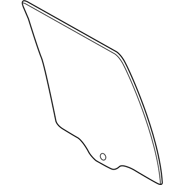 Ford FL3Z-1829701-A Glass - Quarter Window