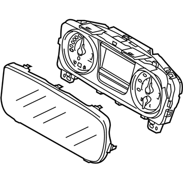 Ford HG1Z-10849-LA Instrument Cluster