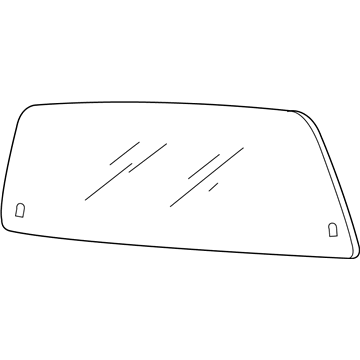 Ford 9C3Z-2542006-A Glass - Fixed