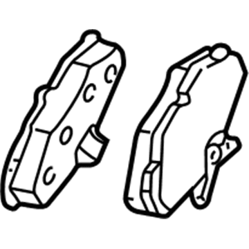 Ford 1U2Z-2V200-PA Kit - Brake Shoe And Lining