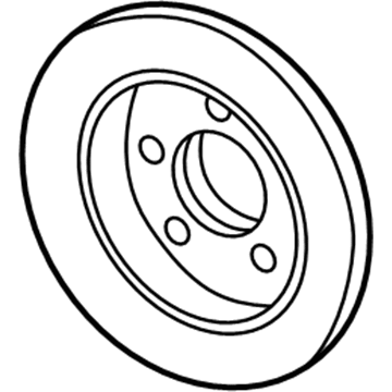Ford YF1Z-1V125-AA Rotor Assembly