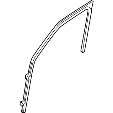 Mercury YL8Z-7821547-BAA Run - Door Glass