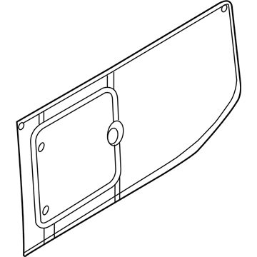 Ford CK4Z-6129701-B Glass - Quarter Window