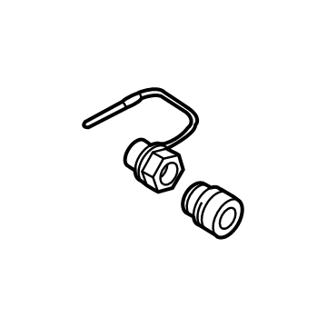 Ford EK4Z-1A043-A Nut - Wheel