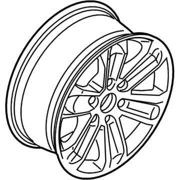 Ford KL3Z-1007-F Wheel Assembly
