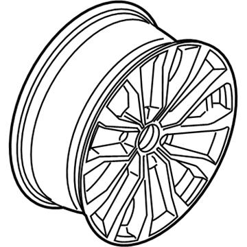 Ford KL3Z-1007-B Wheel Assembly