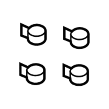 Ford 8C2Z-7C107-A Clamp - Hose To Tube